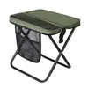 Mochila taburete plegable, estuche, taburete portátil, silla plegable pequeña para exteriores, taburete de pesca, asiento de tren de viaje, silla plegable