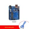 Placa de desenvolvimento UNO R3 CH340 compatível com placa-mãe Arduino módulo ATmega328P placa de expansão de microcomputador de chip único