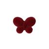 Principios de invierno Color nuevo Flocado mariposa DIY Accesorios acrílicos Hecho a mano Lindos pendientes Accesorios femeninos Material Venta al por mayor