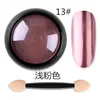 Polvo Espejo para Uñas Arte de Uñas Paleta de Polvos Aurora Brillo Dorado Ultra Brillante Lujo Oro Láser Plata Lentejuelas para Uñas de Titanio Electroplateado Ultra Fino