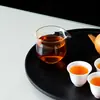 Gong Dao Bei de Vidrio Hecho a Mano Capacidad Pequeña Resistente al Calor Alto Boro Silicato Mar de Té Separador de Té Transparente Cafetera de Té Pequeña Gong para el Hogar