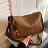 Bolsos Pequeños de Moda para Mujer de Este Año, Versátiles para Otoño e Invierno, Nuevo Bolso Cruzado de Hombro con Correa Ancha Vintage 2026, Bolso Tipo Almohada para Mujer
