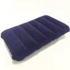 Almohada inflable gruesa de PVC con flocado, colchón inflable a juego, almohada inflable cuadrada, cojín para exteriores