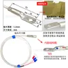 Sensor de Temperatura Pt100 Resistente al Calor Tipo Parche Impermeable Junta de Cara Terminal de Superficie Sonda de Temperatura de Nariz Prensada en Frío