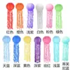 Linternas de Fiesta para Salón de Clases Linternas de Medusa de Gelatina de Sirena Linternas de Papel Oceánicas de Fiesta Coloridas Luces Colgantes Suministros Cumpleaños