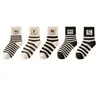 Calcetines para niños para niños, 100% algodón, calcetines de primavera y otoño para niños, calcetines de otoño e invierno de media pantorrilla para niñas, calcetines deportivos para niños resistentes al olor