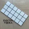 Azulejos de Parede Estilo Nórdico Banheiro Azulejos de Banheiro 300X600Mm Cozinha Parede Azulejos de Grade Branco Brilhante