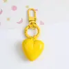 Novo Chaveiro Criativo de Resina Colorido Doce Amor Pingente Decorativo Bolsa Chave de Carro Pingente Decorativo Criativo Versátil