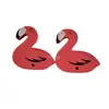 Estampado de EVA animal de dibujos animados Pato rojo pequeño con colgante de juguete de impresión Juguete de flotación para baño para niños