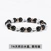 Pulsera de Cristal Blanco Natural 7A, Pulsera Mixta de Piedra Solar de Moda de Lujo Ligero, Exquisita Joyería de Pulsera para Mujer al por Mayor