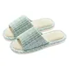Pantuflas de Lino 2026 para Mujer, Transpirables y Absorbentes del Sudor para Todas las Estaciones, Pantuflas Antideslizantes de Algodón y Lino Estilo Japonés para Hombre