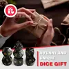 Nuevos Dados Digitales Poliedros Multifacéticos de Diamante Ojo de Gato Negro Más Vendidos Dnd Trpg Juego de Dungeons and Dragons