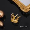 Adornos de decoración para tartas de cervatillo de alce con cristales brillantes, lazo de perla para cumpleaños, corona enchufable, accesorios para disfraces