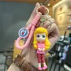 Serie Princesa Linda Muñeca Tridimensional Princesa Llavero de Coche Colgante Colgante Puesto de Mercado Nocturno Venta al por Mayor