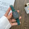 Adequado para Pulseira Apple Watch 678910 iWatch Se Cintura Pequena Pulseira Acrílica + Capa e Película Conjunto Tudo-em-Um