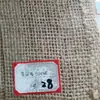 Tecido de Juta Cru, Engomado, Tingido, Revestido, Escovado, Fundo Retrô, Tecido de Juta para Malas