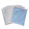 Bolsa transparente esmerilada para cremallera de ropa en stock venta al por mayor envío gratis ropa lencería almacenamiento bolsa con cierre hermético bolsa de embalaje de plástico