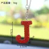 Colgante para Coche con Forma de Oso de Amor de Arcilla Amazon Transfronterizo, Colgante para Interior de Coche, Colgante de Letra de Alta Gama para Mujeres