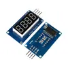 Módulo de Pantalla LED de 4/8 Dígitos Módulo de Pantalla Digital LED MAX7219 con Punto de Reloj Serie TM1637
