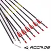 Arco y Flecha rama ciervo Marca 4.2mm diámetro interior flecha de carbono puro vara de carbono puro tiro flecha cuasi tiro al ciervo competición deportiva