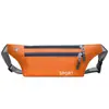 Bolsa de cintura esportiva masculina e feminina da moda ultraleve justa à prova d'água para fitness bolsa de cintura para lazer bolsa de ombro bolsa para celular para canteiro de obras atacado
