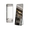 Espejo de cuerpo entero, espejo de pie, espejo de pared para uso doméstico, estilo popular para dormitorios de niñas, espejo de maquillaje, de pared, espejo de tocador tridimensional