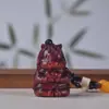 Chifre de Rinoceronte Cabo de Jacarandá Peça Doze Signos do Zodíaco Pixiu de Madeira Deus da Riqueza Pingente Pingente Transmissão ao Vivo Barraquinha de Rua Fábrica Atacado