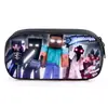 Dropshipping Minecraft Legends Compartimento para Estudiante Estuche Caja de Papelería Minecraft Caja de Bolsa de Cosméticos