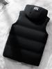 Chaleco de algodón de invierno para hombre, chaleco casual cálido grueso con capucha, moda juvenil, talla grande, ropa exterior, chaleco para hombre R8915