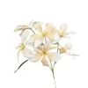 Arreglo Floral Artificial de Orquídea Llama y Glicinia 3D para Área de Bienvenida Decoración de Pared de Fondo Flores de Seda Guía de Escenario Flores Artificiales Transfronterizo