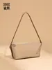 Bolsa de Mão de Nylon Impermeável de Nicho Coreana para Mulheres, Bolsa de Ombro Casual para o Dia a Dia, Bolsa Pequena Quadrada Versátil Transversal Simples