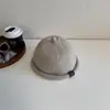 Gorro de Propietario de Lana de Ala Enrollada para Mujer, Otoño e Invierno Yuppie Cálido Gorro de Melón de Punto, Moda Callejera Japonesa Gorro Chupón para Hombre