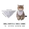 Bandanas de Natal Modernas para Pets Transfronteiriças, Babadores para Cachorros, Enroladores de Pescoço para Gatos, Acessórios para Pets