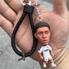 Muñeca estrella de fútbol Ronaldo Messinea Malvinius Mbappe Bellingham llavero colgante