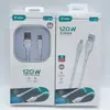 O trem de passagem é totalmente compatível com carregamento instantâneo 6A cabo de dados de carregamento rápido para Apple Android Huawei type-c cabo USB do telefone