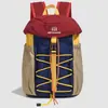 Mochila de Senderismo para Exteriores, Mochila de Color Contrastante, Bolsa Deportiva para Exteriores con Cierre de Cordón, Mochila de Viaje Ligera Versátil Informal