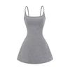 Vestido de Verão Novo Puro Desejo Garota Sexy com Bojo Costas Nuas Saia Slim Fit Linha A Cor Sólida