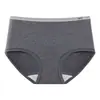 Waxy Ji ~ Ropa interior de algodón para niña, clase A, amigable con la piel, delicada, transpirable, gran elasticidad, algodón, entrepierna extendida, ropa interior para estudiante