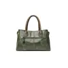 Bolsos de Mujer de Moda Europeos y Americanos, Bolsos de Hombro Simples de Gran Capacidad, Bolsos Tote Casuales de Cuero Encerado, Bolsos de Mano Grandes de Cuero Granulado Retro