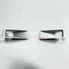 Adequado para Mitsubishi L200 Triton 2023-2025 Acabamento do Farol e Acabamento da Moldura da Lanterna de Neblina do Para-choque