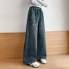 Jeans para niñas, nueva colección otoño 2026, pantalones de pierna ancha para niñas mayores, pantalones largos para otoño, pantalones elegantes para estudiantes de secundaria