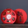 Taza de Arena Morada Wufu Cultural y Creativa con Flores de Porcelana para Aromaterapia, Peonías, Jazmín y Rosas, como Recuerdo para Líderes y Clientes, Se Puede Imprimir con Logos