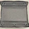 Almohada Antideslizante de Esponja de Espuma Lisa Azul Claro de PVC para Bañera con Ventosa Recorte de Espuma Almohada de Baño para Baño