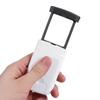 Tipo portátil retrátil com luz LED leitura para idosos e leitura lente óptica acrílica HD 4 vezes lupa dobrável