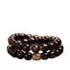 Pulseira Trending do TikTok de Sementes de Bodhi Naturais Macias com Doze Animais do Zodíaco Deuses Guardiões, Contas de Sementes de Bodhi de Material Antigo, Contas de Oração e Ornamentos Culturais