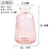 Vaso de vidro simples transfronteiriço boca pequena transparente flores hidropônicas ornamentos de decoração para casa arranjo de flores atacado de flores estoque