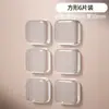 Tapete Anticolisão de Silicone Cartoon para Casa Toque de Porta Uso Diário em Casa Silicone Transparente PU Maçaneta de Porta de Móvel Autoadesivo Lavável