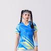 Traje de bádminton de secado rápido para hombre, traje de ropa deportiva para bádminton para mujer, traje de tenis, falda, ropa, traje de competición, estampado