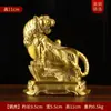 Adornos del Zodiaco de Latón Zodiaco Pollo Perro Conejo Cerdo Dragón Tigre Oveja Serpiente Caballo Vaca Ratón Mono Decoración para el Hogar Sala de Estar Tienda Regalos