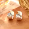 Aretes de Oro, Aretes Sencillos Elegantes, Aretes de Metal de Alta Gama Estilo Cool, Aros de Moda y Versátiles